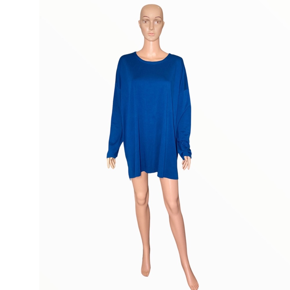 J. Jill Blue Tunic Top